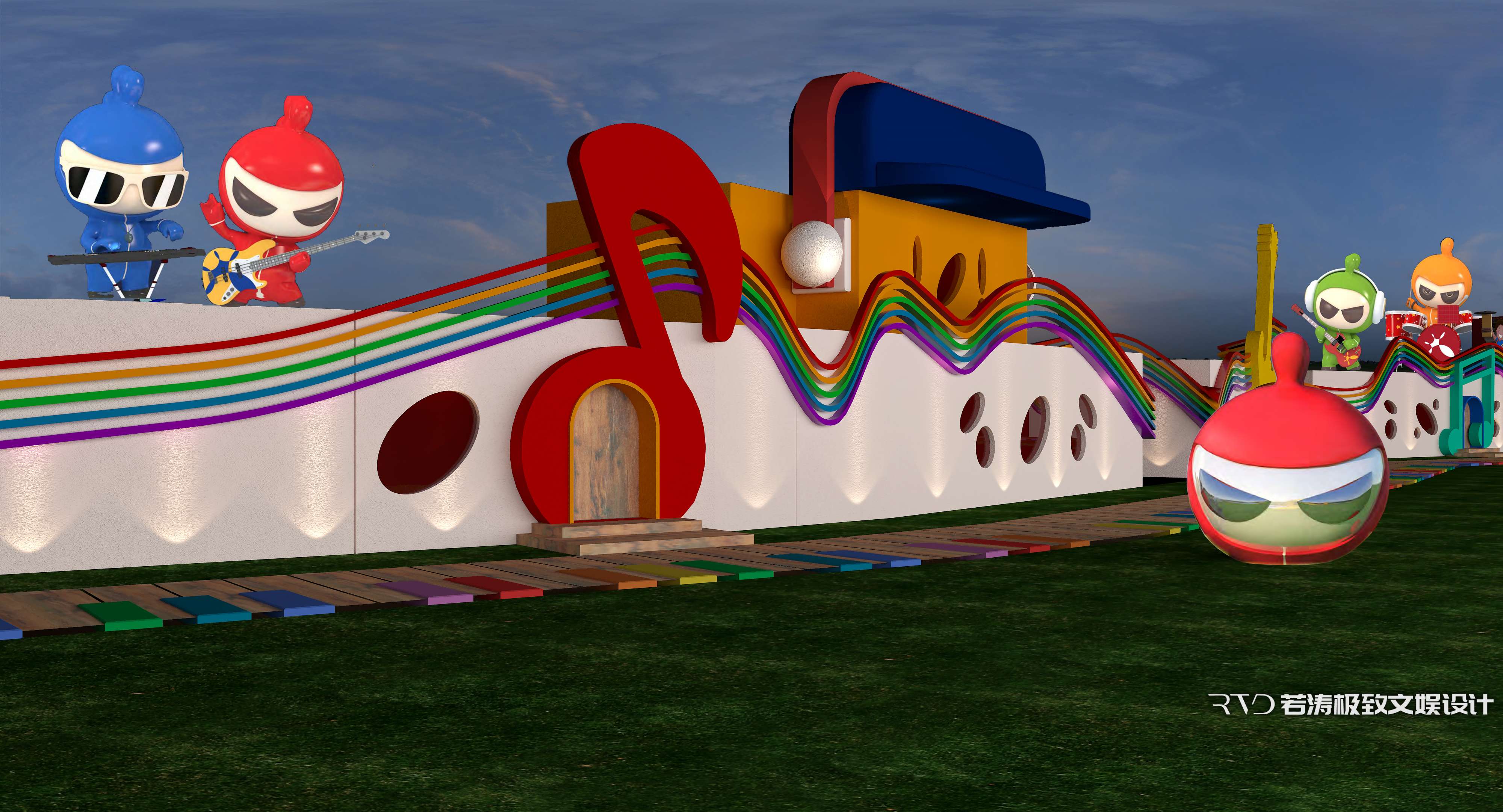 极致文娱丨成都星梦音乐体验馆设计